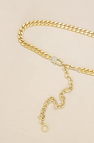 Ettika Gold Belt. Body Chains & Belts, Gold Belts For Women, Gold Rush Chain Link Belt. Gold Tone Plated Waist Belt - One Size4
