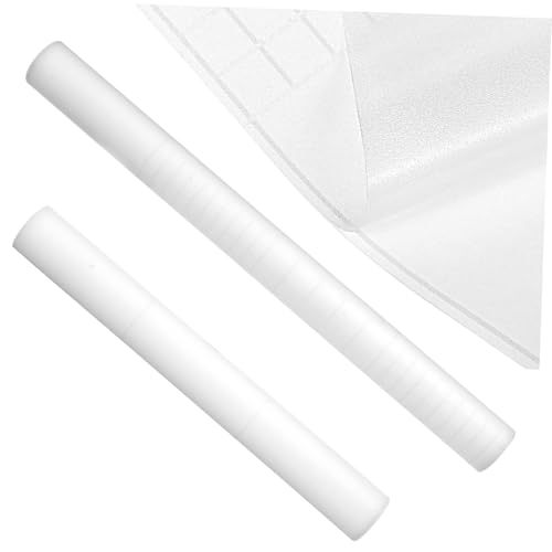 OUNONA 2 rollos Protector Pared Cocina Transparente Adhesivo Resistente Calor Film Vidrio Mate Fácil Uso Multifunción para Encimeras y Muebles