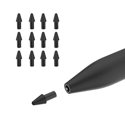 12 Pcs Marker Pen Tips for Remarkable Paper Pro nips with Removal Tool, Durable Stylus Pen Replacement Nibs Marker Pen for Precise Writing & Sketching