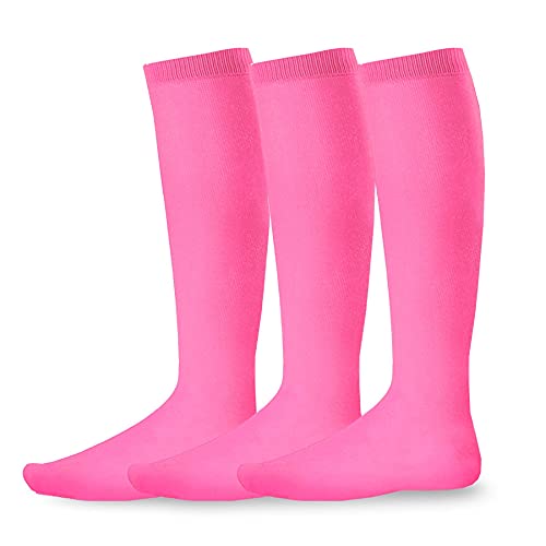 Image of Soccer Athletic Team Sports Knee High Tube Socks Softball Baseball Kids Women Men Unisex
