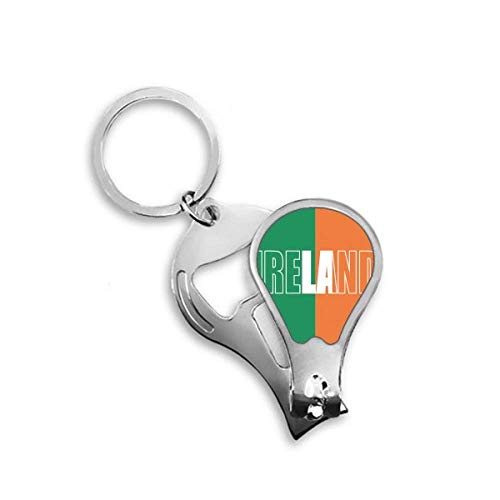 Drapeau de l'Irlande coupe-ongles robuste finitions soignées pour pédicure