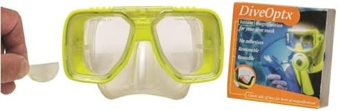 Calabria Hydrotac Dive OPTX 20/20 Stick On Bifocal Lenses Used for Scuba Masks/Diving Goggles Magnifying Bi-Focal Stickers
