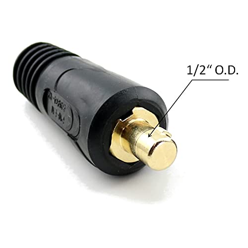 Buy WeldingCity Dinsetype Twistlock Insulated Male Connector 70