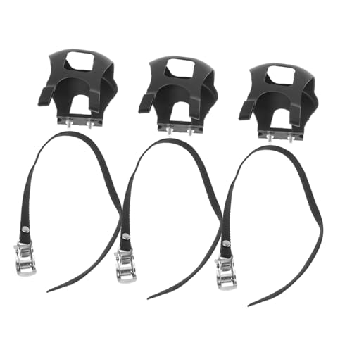Clips pour pédales et sangles réglables VANZACK antidérapants pour cyclisme de route