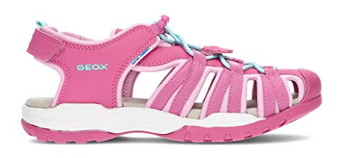 Sandales fille Geox J Borealis Girl B chaussures été enfant scratch réglable