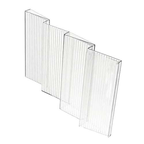 Étagère à bouteilles réglable transparente en plexiglas modulable - 2