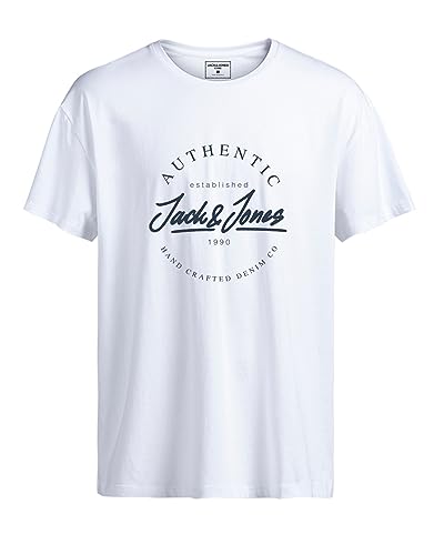 T-Shirt Kaki Jack and Jones Chest en coton doux pour homme
