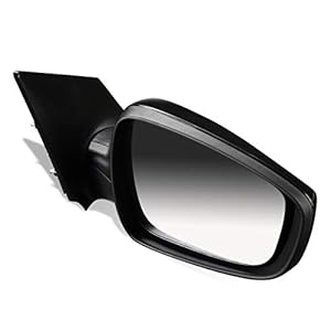 DNA Motoring OEM-MR-HY1321179 Factory Style Powered+Heated Right Side Door Rear View Mirror Compatible with 2011-2013 Elantra Sedan