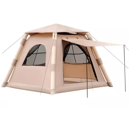 WHYATT Aufblasbares Zelt, Zelte, Tragbares Und Wasserdichtes Zelt, Zelt 4-8 Personen, Campingzelte für Familienwanderungen Sport & 