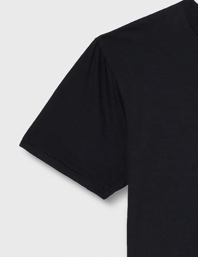 Vans Scripted SS tee Camiseta, Blanco y Negro, M para Hombre