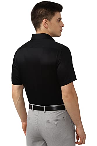 Image of Van Heusen Men's Cotton Solid Regular Fit Shirt
