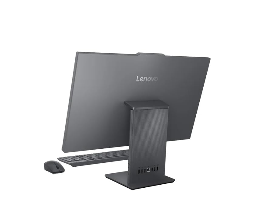 Image of Lenovo IdeaCentre 27 inch FHD Touchscreen All-in-One Desktop Computer, Intel 10-core i7-13620H, 16GB RAM 1.5TB Storage (1TB SSD+512GB Docking Set), Wireless KB & Mouse, Windows 11, NLY Earphones, Gray