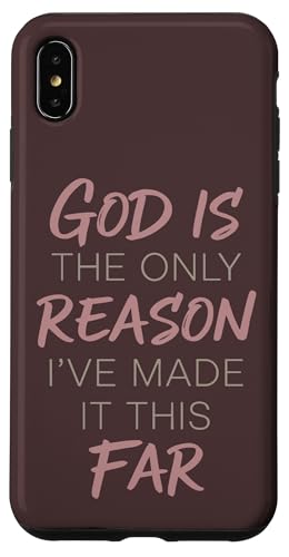 God Is The Only Reason I 've Made It This Fear Faith�̈��p �X�}�z�P�[�X iPhone XS Max �p