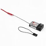 Matybobe 2 sztuki FS-R6B 2,4 GHz 6CH odbiornik do nadajnika Flysky TH9X FS-CT6B FS-T6
