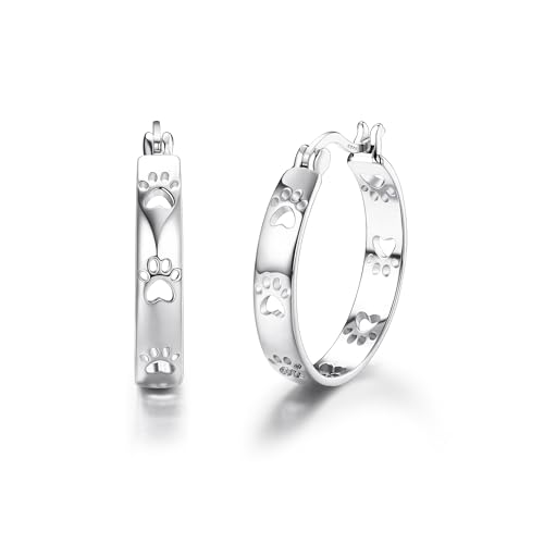 MILACOLATO Pendientes Aros Plata De Ley 925 Oro Dorados 14k Mujer Aretes 18k Pequeños Pendientes Hipoalergenicos Piercing Oreja Mujer Infantiles A