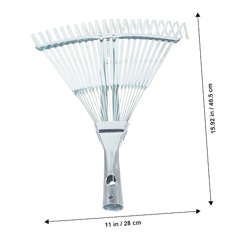 KONTONTY Ancinhos Para Gramados Ancinho Resistente Para Folhas De Jardim Ancinho Expansível Para Jar