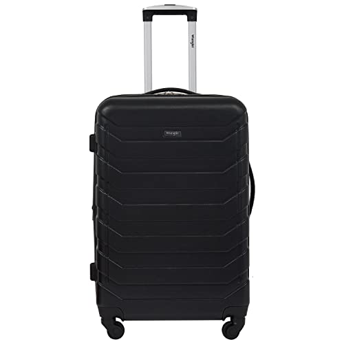 Wrangler Miami Luggage & Packing Cubes, Black, 4 Piece Set - Image 4