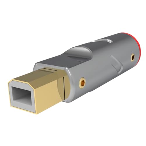 Câble USB 2.0 AB pour Décodeur Audio HiFi avec Connecteur Plaqué Or Type A B DIY B51
