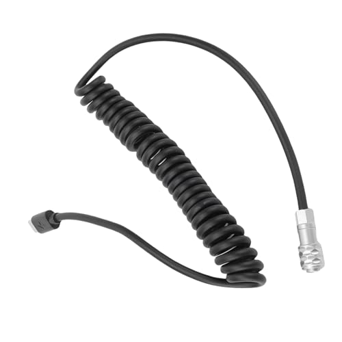 Cable USB C para BMPCC evite cortes de energía en rodaje con diseño espiral 5