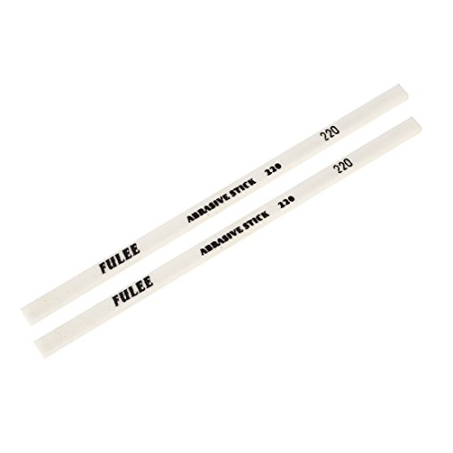 Aexit 150mm x Buffing & Polishing Accessories 6mm x 3mm 220# Boride Abrasives Grinding Oil Stone Buffing Wheels White 2pcs