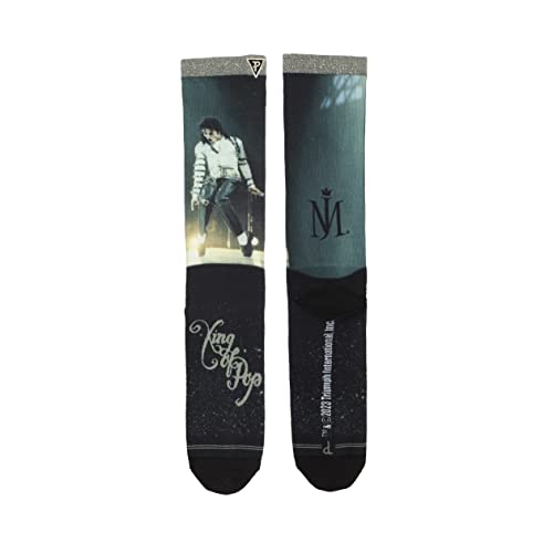 PERRI'S SOCKS, Cushioned, Unisex - One Size - Michael Jackson Officially Licensed Novelty Sock - Funny Socks for Men & Women3
