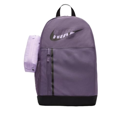 Nike Womens Girls Unisex Elemental 20L Backpack Rucksack in Canyon Purple Lilac and Black