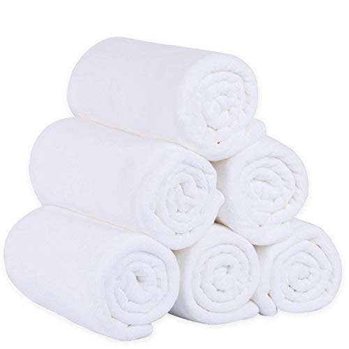 JML Microfiber Bath Towel Set, 6-pack 30x60