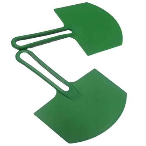 GAJUST Espátula de Masilla de plástico Curvada, Herramienta raspadora de Pintura Flexible for calcomanías, Papel Tapiz, Parches de Paneles de Yeso, Piezas de reparación, mejoras for el hogar, 2 uds.