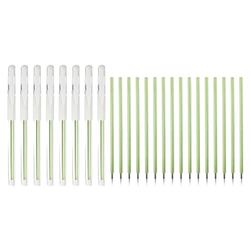 Bolígrafos de Gel PATIKIL 8 unidades punta 0.5mm color verde