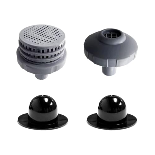 Raccords Entrée Et De Sortie pour Piscine,Buses Orientables Compactes Diamètre 3,2 cm | Refoulement enterré - pour Nettoyage Au Sol Et Débit Eau À...