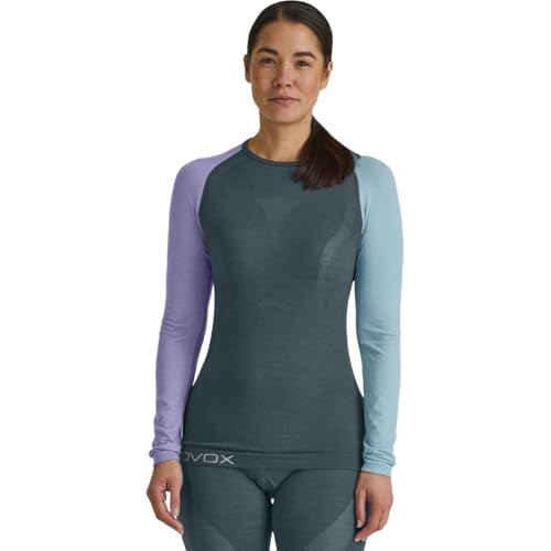 ORTOVOX 120 COMP LIGHT LONG SLEEVE W, 85581, grigio scuro, XS