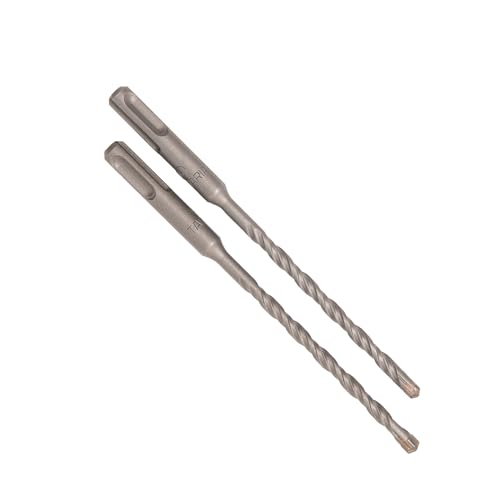Image of TAPARIA 6mm Cross Point Tip SDS Plus Hammer Drill Bit for Concrete /Masonry Drilling (HDC 6160, 6x100x160 mm, Pack of 2)-Home, DIY, Professional, Construction, Brick, Wall-Drilling