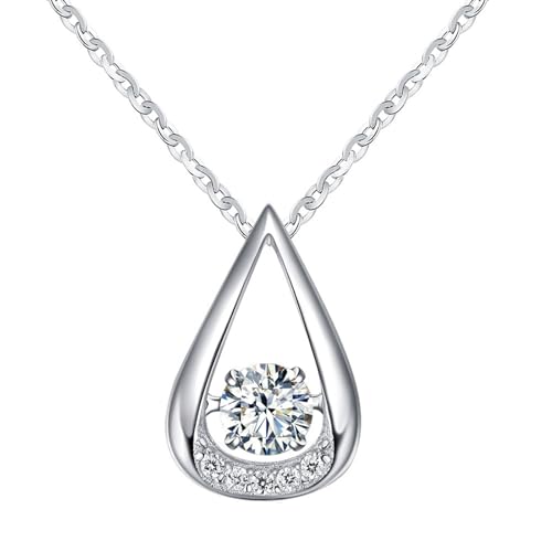 Collier Goutte d'eau Argent anti-ternissement et hypoallergénique