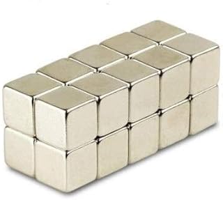 Magnetastico | Lot de 50 aimants néodymes N52 cubique 5x5x5 mm | Magnet pour réfrigérateur Magnet pour Tableau magnétique Cube Aimant Permanent pour Tableau interactif