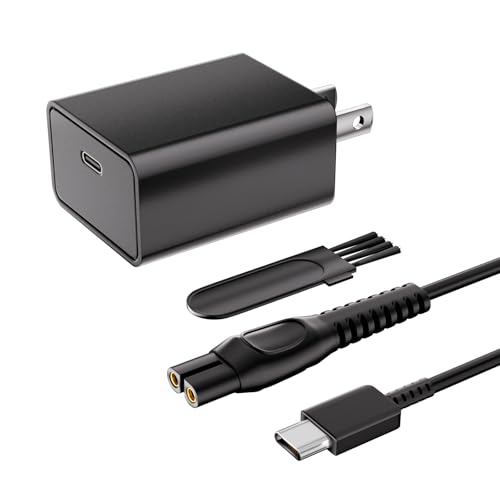 5V USB C Charger for Philips Norelco Series 2000 3000 5000 7000 9000