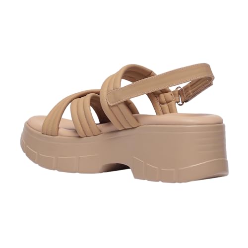 Image of MONROW Fancy and Stylish Trendy and Lightweight Casual Regularwear Vegan Flatform For Women and Girls