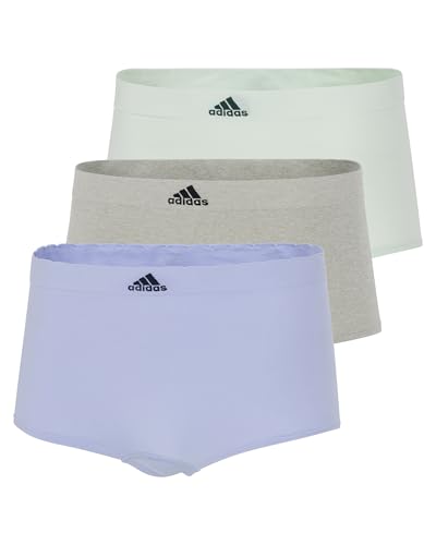 Image of adidas womens Seamless Boyshort Underwear Multipack