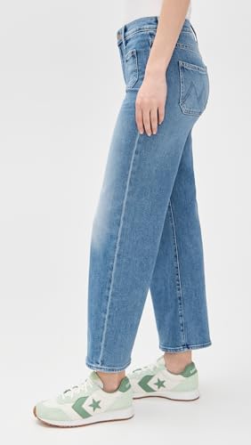 MOTHER Women's Patch Pocket Mid Rise Maven Ankle Jeans4