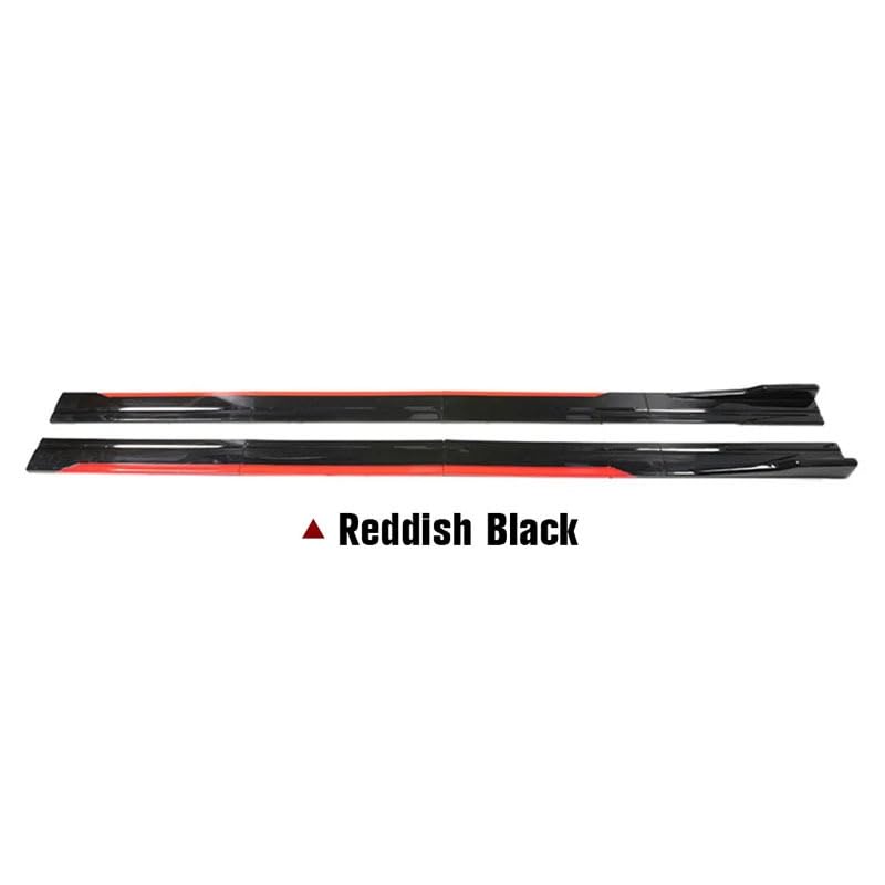 Spoiler avant pour voiture A3 8P et kit de jupe latérale 2m noir brillant