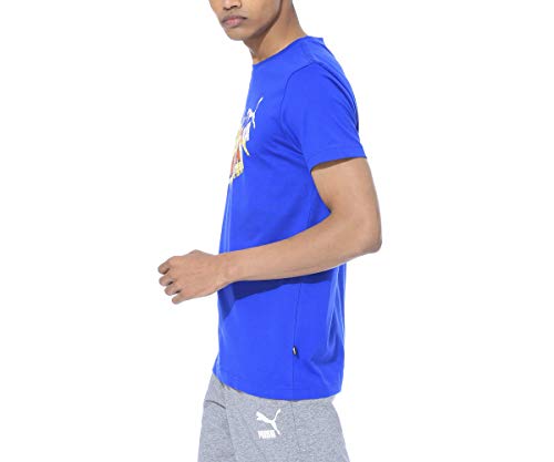 Image of Puma Men's Printed Regular Fit Active Base Layer Shirt