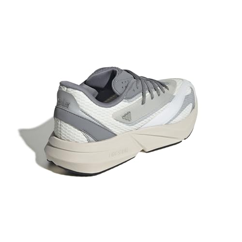 adidas Women's Lightblaze, Off White/Grey/Grey, 7.5 - image 5