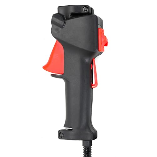 Interruptor de Mango de Control del Acelerador, Disparador de desbrozadora, Juego de Cables de 1,1 m, Piezas para máquina de jardín, Cortador de cepillos, Mini motosierras, Tubo de 26 mm