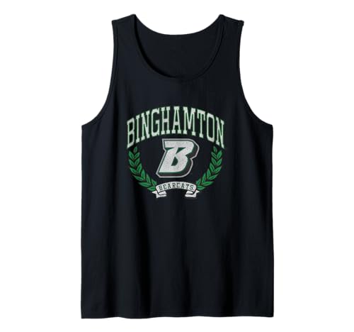 Binghamton Bearcats Victory Logo Officially Licensed Black Tank Top