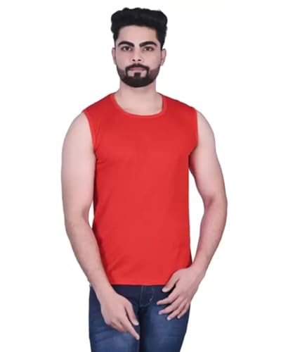 Image of Nylon Gym Vests for Men, Soft & Comfortable