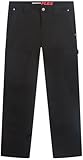 Dickies Women's Flex DuraTech Straight Fit Pants, Black, 4 RG
