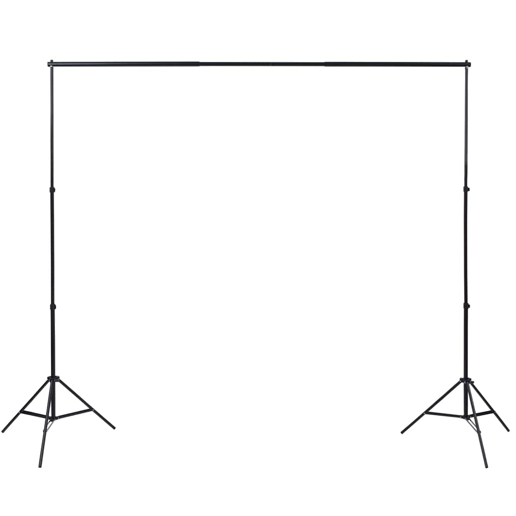 Générique Kit de Studio avec 5 Toiles de Fond colorées et Cadre réglable, Appareils Photo, Photographie, Éclairage & Studio, Supports & Fixations de Studio, Noir, (Poids 4.76KG)