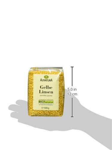 Alnatura Bio gelbe Linsen, 500g