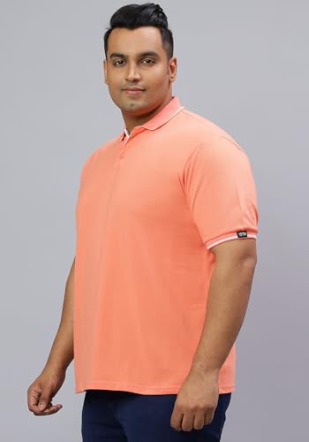 Image of Wear Your Opinion Men's Plus Size Tipped Polo Collar Neck Tshirt
