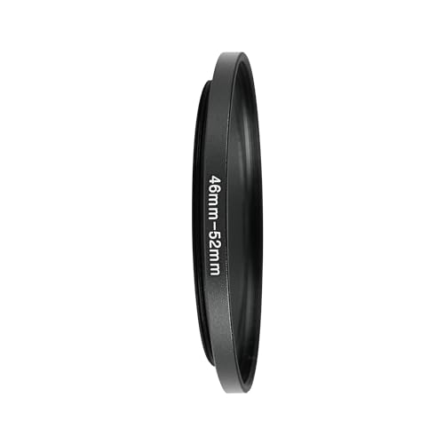 Image of 46-52mm Step-Up Ring Adapter, 46mm to 52mm Step Up Filter Ring for 46mm Lens Install 52mm ND CPL UV Camera Lens Filter(46mm-52mm)