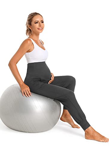 Image of V VOCNI Women's Maternity Joggers Pants Pregnancy Sweatpants